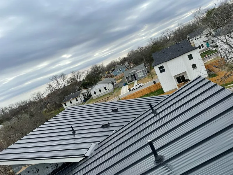 Standing seam metal roof panels with vents for Skylight Repair in Mount Laurel